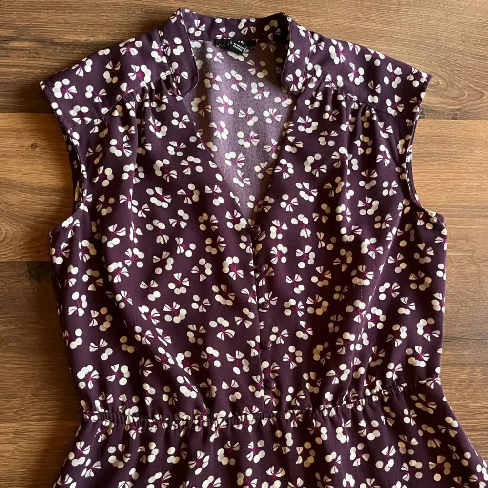 Jacobs Floral Purple Dress - Picture 4 of 8
